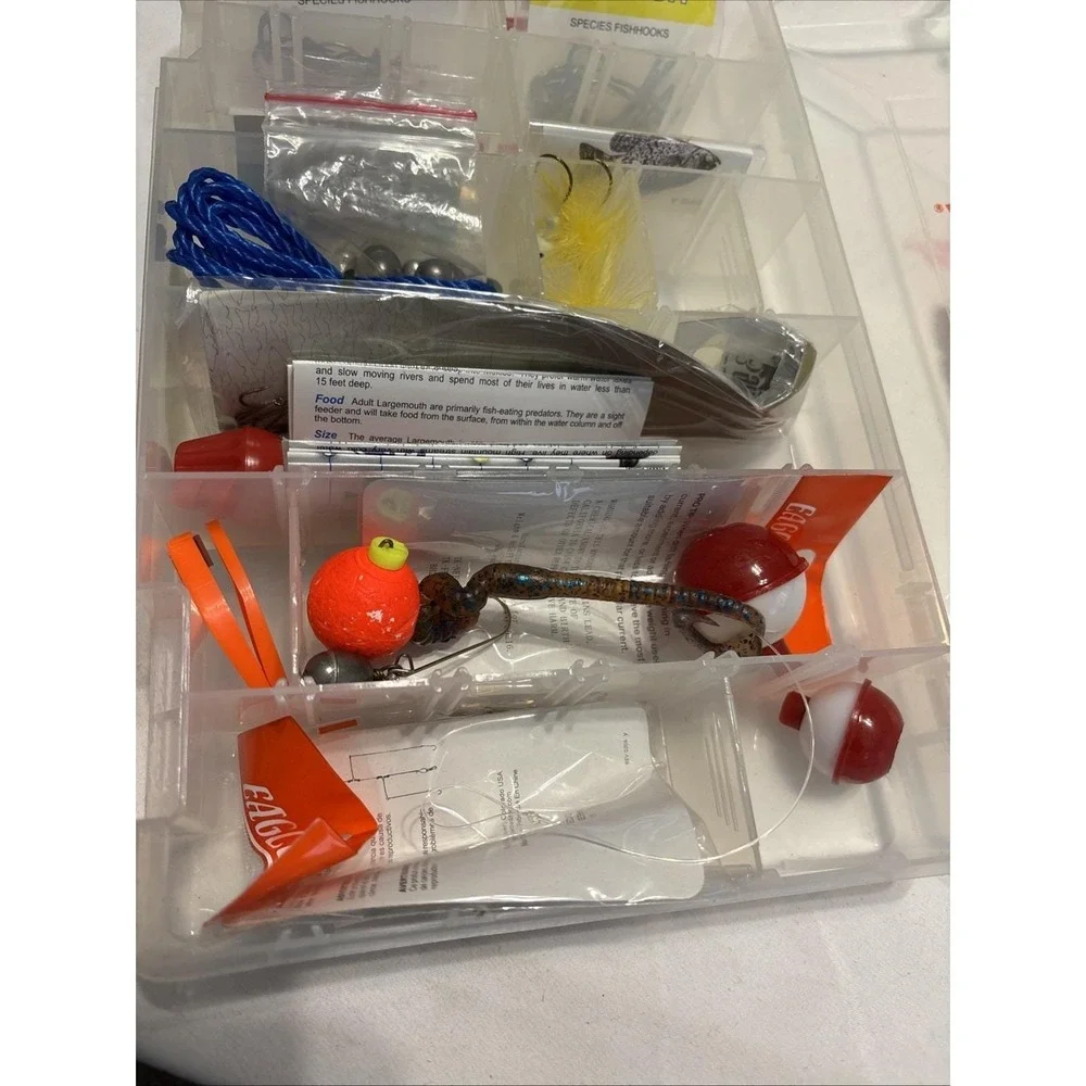 Vintage Eagle Claw Vintage Freshwater Tackle Kit 35+ Years Old